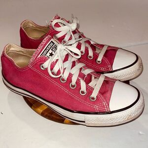 Converse Pink and White Women's Sneakers
